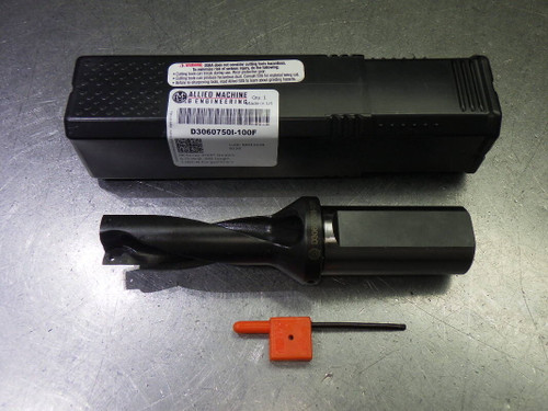 AMEC 4TEX Series 06 3/4" Coolant Thru 3xD Drill 1" Shank D3060750I-100F (LOC2894B)