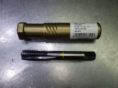Guhring 5/8"-11 UNC H5 4 Flute HSSE Spiral Point Tap 4404-515.875 (LOC2894B)