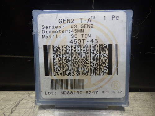 AMEC #3 T-A GEN2 45mm Cobalt Drill Insert 453T-45 (LOC2874B)