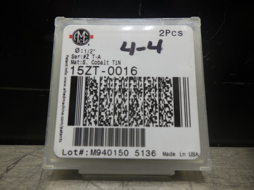 AMEC Series #Z T-A 1/2" Spade Drill Inserts QTY2 15ZT-0016 (LOC2874B)