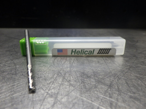 Helical 1/8" 3 Flute Carbide Square Endmill 1/8" Shank H35AL-R-30125 (LOC2722A)