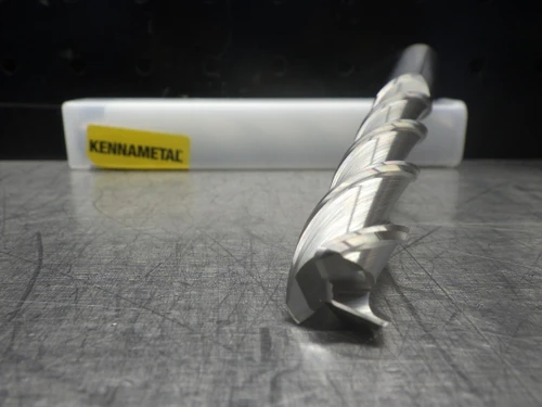 Kennametal 5/8" Carbide Radius Endmill 5/8" Shank AADE0625J3HRC K600 (LOC2891A)