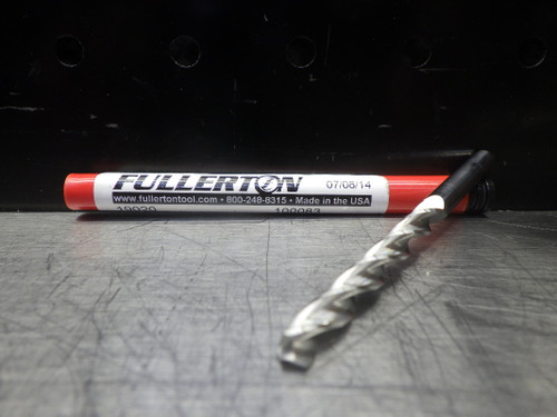Fullerton 5mm 3 Flute Carbide Drill 5mm Shank 19020 (LOC2980B)