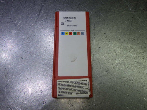 Sandvik Carbide Milling Inserts QTY10 SPM 432/SPMN 12 03 12 235 (LOC2987B)