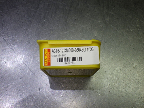 Sandvik E12 1/2" 45 Deg Carbide Chamfer Head A316-12CM600-05045G 1030 (LOC2754A)