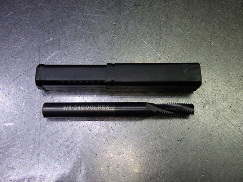 CoolRex 3/8"-24 4 Flute Coolant Thru Carbide Thread Mill 3/8-24COOLREX (LOC2833C)