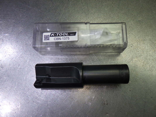 K-Tool 1.375" 2 Flute Coolant Thru Counter Bore 1" Shank CBN-1375 (LOC2479)