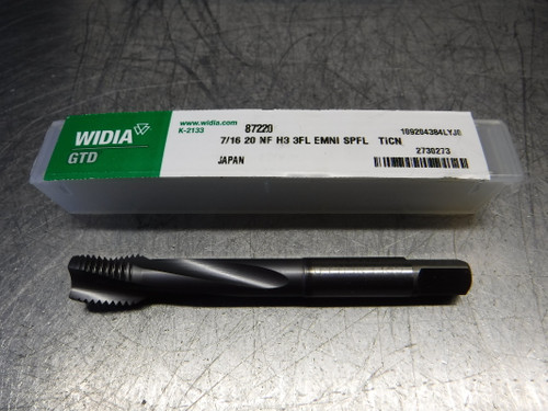 Widia 7/16-20 H3 Spiral Flute Modified Bottoming Tap 87220 (LOC2728C)