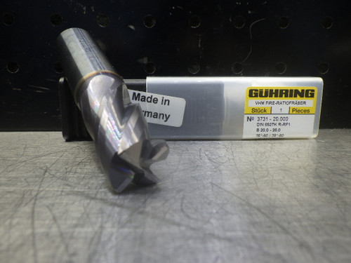 Guhring 20mm Carbide Endmill 20mm Shank 3731-20,000 (LOC2910B)