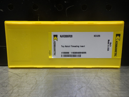 Kennametal Carbide Inserts QTY5 NJK3006R28 KCU25 (LOC2963B)