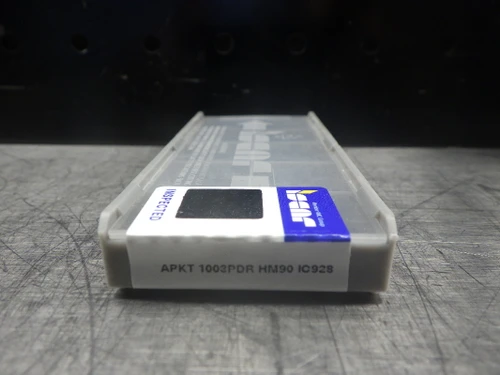 Iscar Carbide Inserts QTY10 APKT 1003PDR HM90 IC928 (LOC2963B)