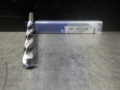 Garr 5/16" 5xD 3 Flute Carbide Drill 5/16" Shank 90630 (LOC2963B)