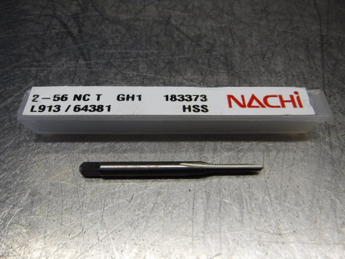 Nachi 2-56NC T GH1 HSS Machine Screw hand Tap 0.141" Shank L913/64381 (LOC1939B)