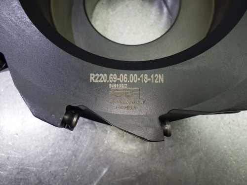 CTS/SECO 6" Indexable Facemill 2" Arboir R220.69-06.00-18-12N (LOC814)