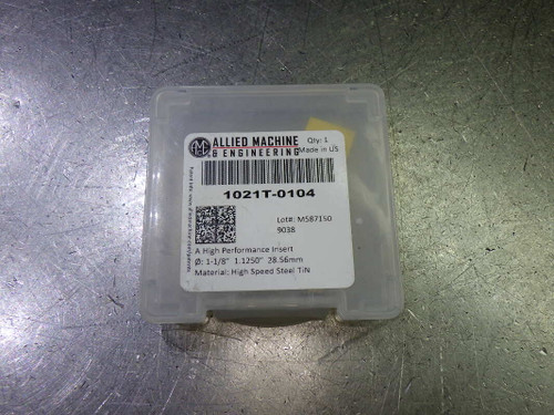 AMEC A 1.125" HSS Spade Drill Insert QTY1 1021T-0104 (LOC814)