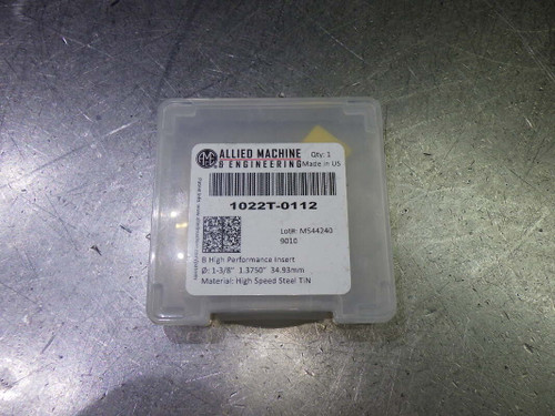 AMEC B 1.375" HSS Spade Drill Insert QTY1 1022T-0112 (LOC814)