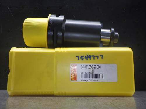 Sandvik C6 80mm Slot Milling Arbor Holder C6-391.05C-27080 (LOC1971A)