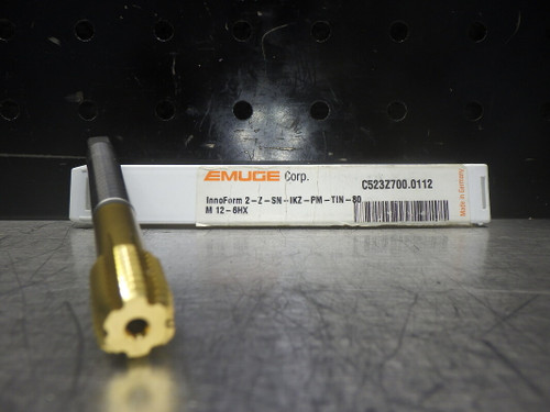 Emuge M12 Coolant Thru HSS Thread form Tap 7mm Shank C523Z700.0112 (LOC1139A)