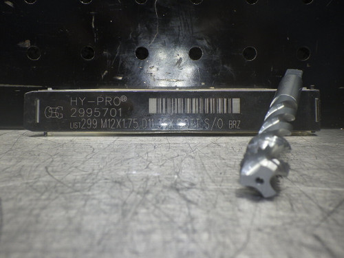 OSG HY PRO M12x1.75 3 Flute Spiral Tap 3/8" Shank 2995701 (LOC1139A)