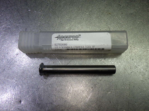 Accupro 1/2" 90 Deg 5 Flute Carbide Back Chamfer Mill 02703080 (LOC923A)