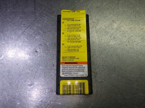 Sandvik Carbide Drilling Inserts QTY10 DS20-0508-P-M7W 4334 (LOC921)
