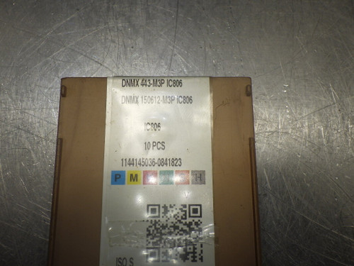 ISCAR Carbide Inserts QTY10 DNMX443M3P IC806 (LOC845)