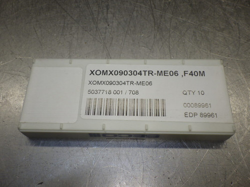 SECO Carbide Inserts QTY10 XOMX09304TR-ME06 F40M (LOC1123C)