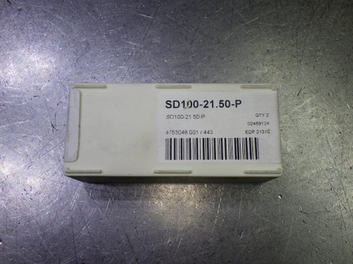 SECO 21.5mm Carbide Drill Tip Inserts QTY2 SD100-21.50-P (LOC87)