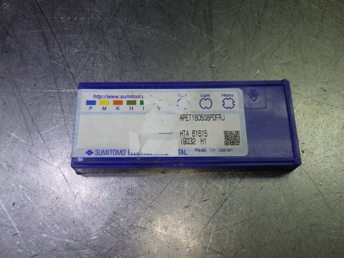 Sumitomo Carbide Inserts QTY10 APET160508PDFRJ H1 (LOC59)