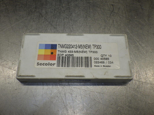 SECO Carbide Inserts QTY10 TNMG433-M5 / TNMG220412-M5 TP300 (LOC143B)