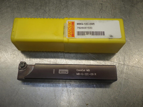Sandvik 3/4" x 3/4" Indexable Lathe Tool Holder MBG-12C-09R (LOC178B)