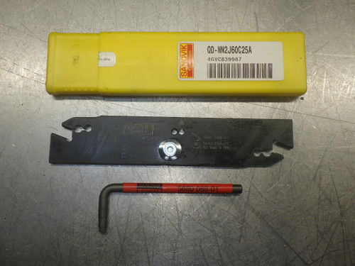 Sandvik Double Ended Indexable Parting/Grooving Blade QD-NN2J60C25A (LOC178B)