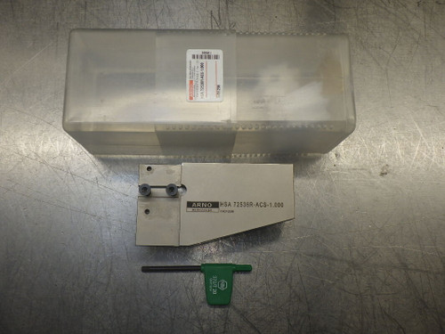 ARNO 1" Indexable Lathe Toolholder Body HSA 72536R-ACS-1.000 (LOC178B)