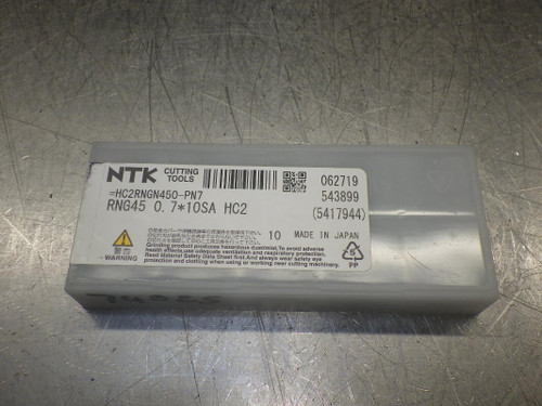 NTK Ceramic Inserts QTY10 RNG450.7*10SA HC2 (LOC3418A)