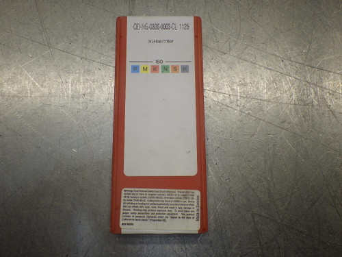 Sandvik Carbide Inserts QTY10 QD-NG-0300-0003-CL 1125 (LOC2952A)
