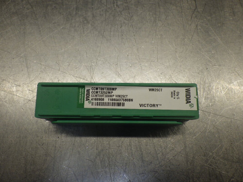 Widia Carbide Inserts QTY5 CCMT09T308MP / CCMT09T308MP WM25CT (LOC52)