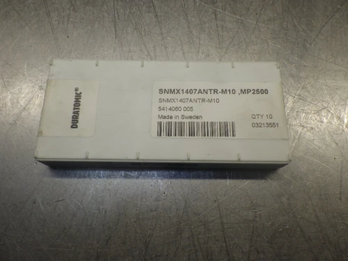 SECO Carbide Inserts QTY10 SNMX1407ANTR-M10 MP2500 (LOC60)