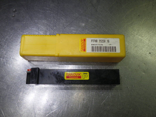 Sandvik Indexable Lathe Tool Holder 25mm Shank PTFNR 2525M 16 (LOC980A)