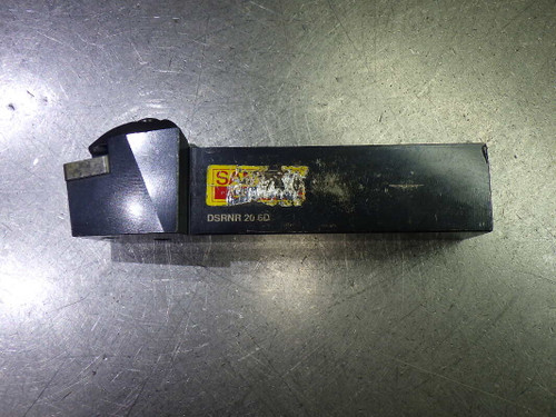 Sandvik Indexable Lathe Tool Holder 1.25" Shank 6" OAL DSRNR 20 6D (LOC30)
