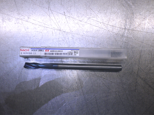 NACHI 8.1mm Aqua Drill EX 8mm Shank AQDEXZLS0810 VH06 (LOC1074B)