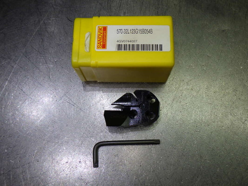 Sandvik SL32 Coolant Thru Grooving Head 570-32L123G15B054B (LOC1069A)