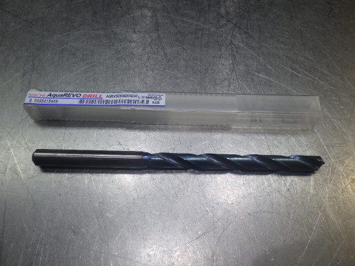 Nachi 8.5mm Carbide 2 Flute Coolant Thru Drill 9mm Shank AQRVDOH8D0850 (LOC1043A)