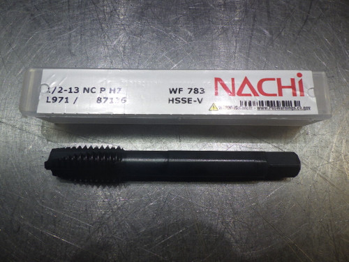 NACHI 1/2-13NCPH7 WF783 3 Flute HSS Spiral Flute Tap 87136 (LOC1043A)