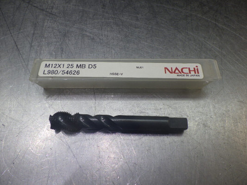NACHI M12X1.25MBD5 3 Flute HSS Spiral Flute Tap 54626 (LOC1077A)