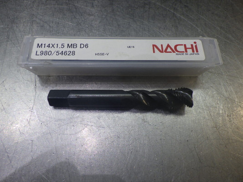 NACHI M14X1.5MBD6 3 Flute HSS Spiral Flute Tap 54628 (LOC1077A)