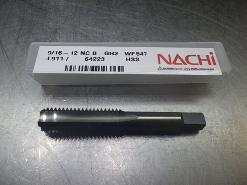NACHI 9/16-12NCBGH3 WF547 4 Flute HSS Hand Tap 64223 (LOC1077A)