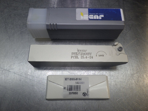 Iscar PENTACUT Grooving Lathe Tool Holder 1" x 1" Shank PCHL 25.4-24 (LOC3000B)
