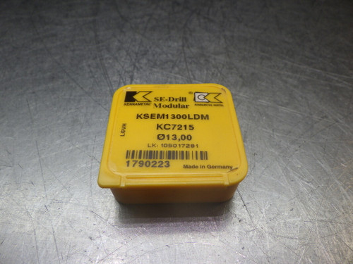 Kennametal 13mm Drill Insert KSEM1300LDM KC7215 (LOC1171A)