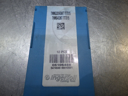 Ingersoll Carbide Inserts QTY10 TNMG432KT / TNMG220408KT TT7015 (LOC1173C)