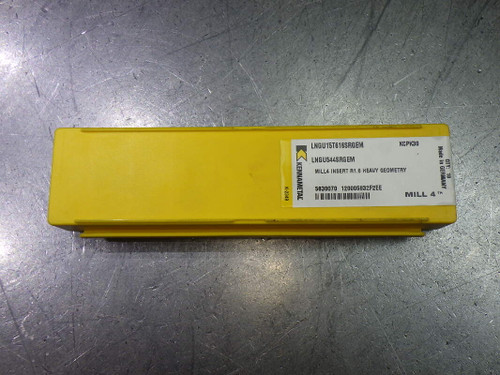 Kennametal Carbide Inserts QTY10 LNGU544SRGEM/LNGU15T616SRGEM KCPK30 (LOC1407B)